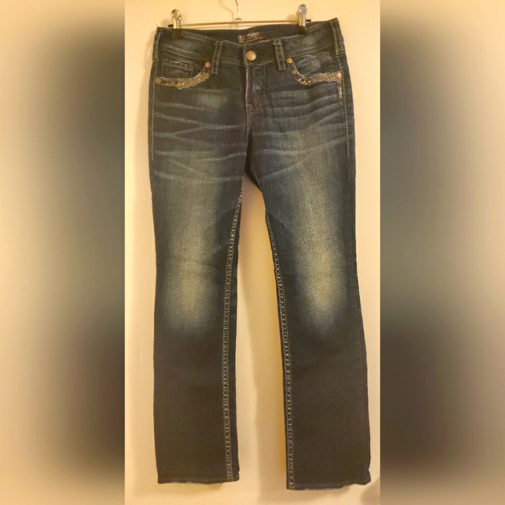 Silver jeans